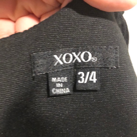 Bodycon XOXO black and white pattern dress - Picture 4 of 5